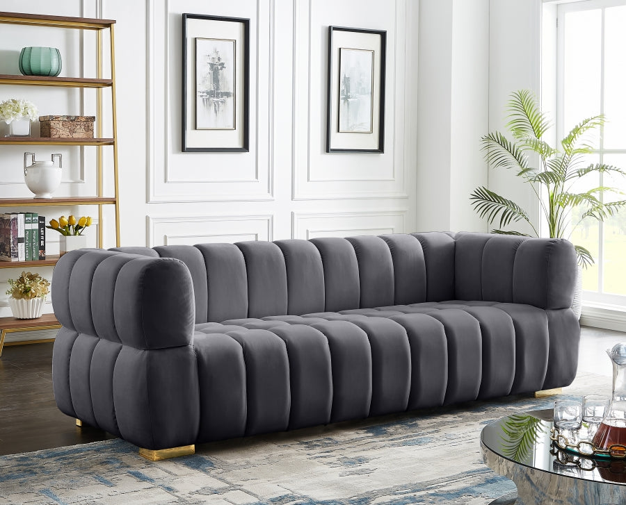 Liam Velvet Sofa