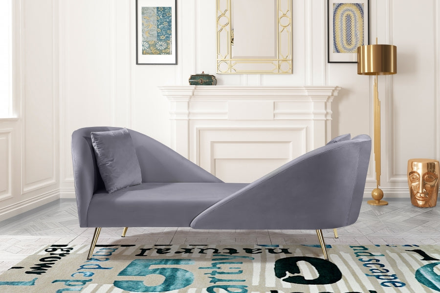 Vian Velvet Chaise