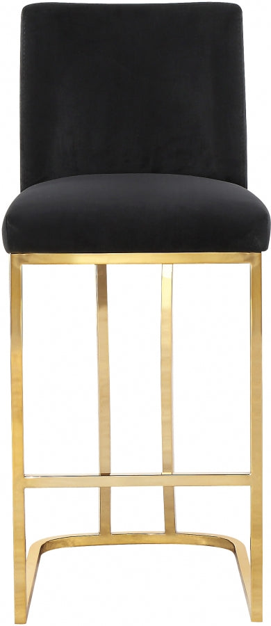 Haley Velvet Counter Stool