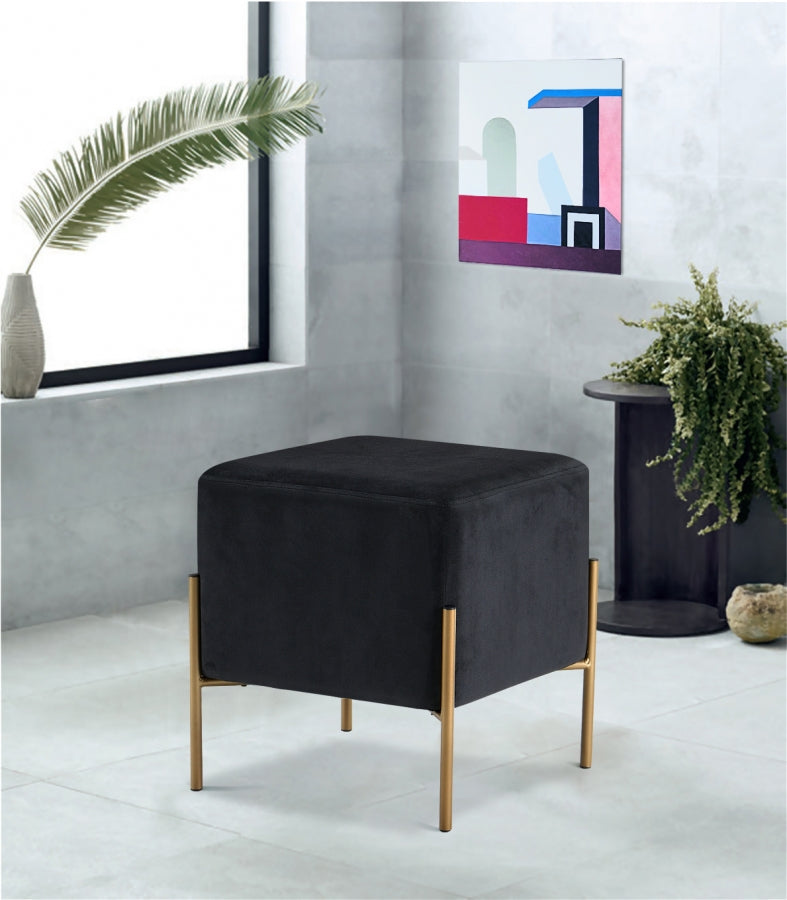 Isan Velvet Stool | Ottoman