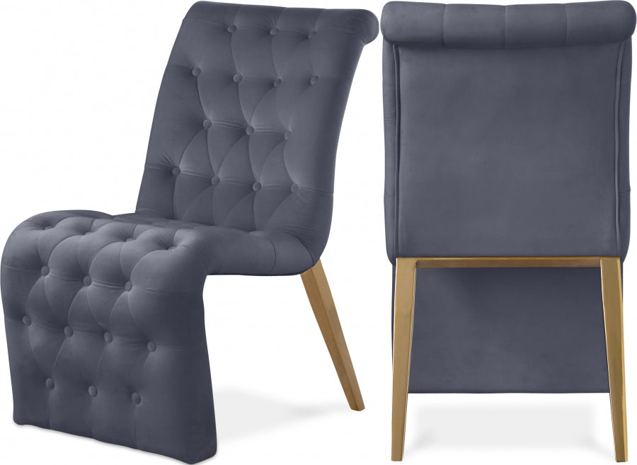 Carter Velvet Dining Chair (Set of 2)