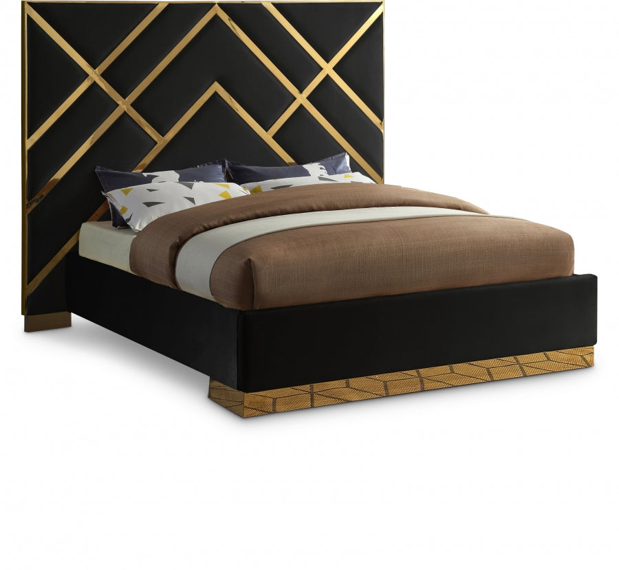 Vanna Velvet Bed