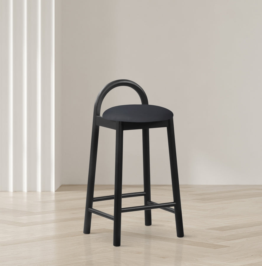 Carson Faux Leather Counter Stool