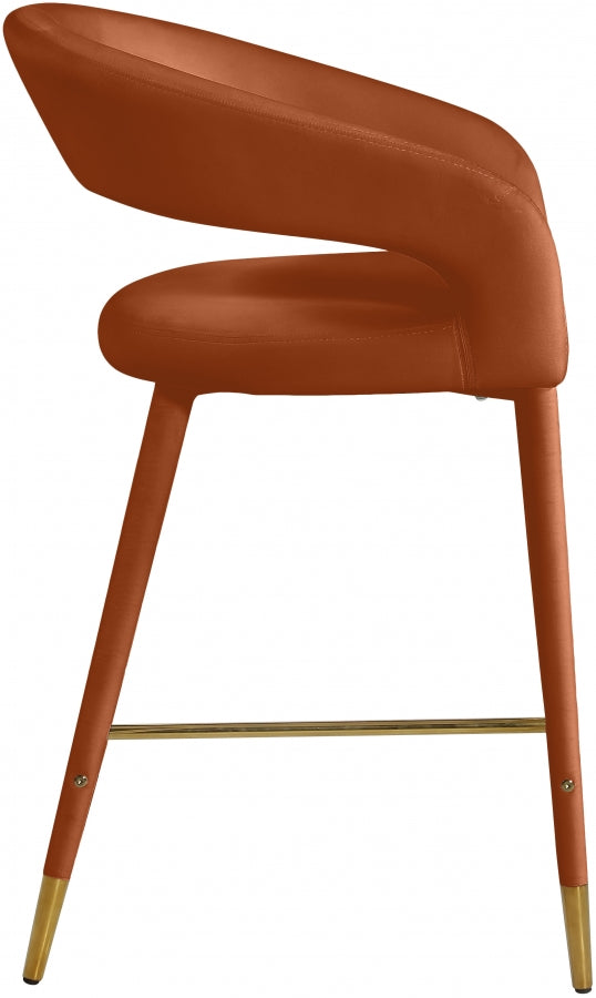 Desani Velvet Stool