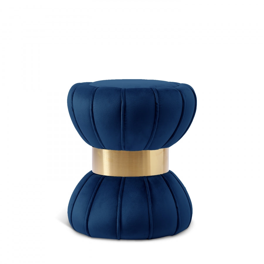 Tino Velvet Ottoman