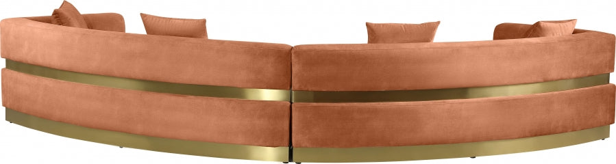 Bailey Velvet Sectional