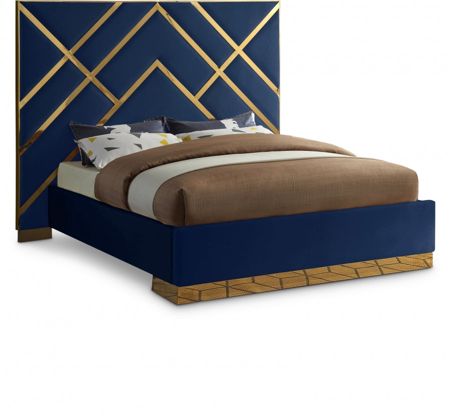 Vanna Velvet Bed