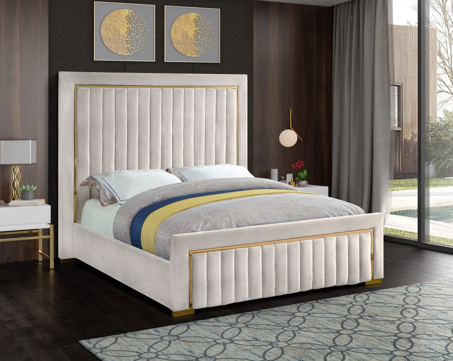 Dami Velvet Bed