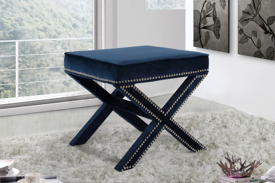 Napa Velvet Stool | Ottoman