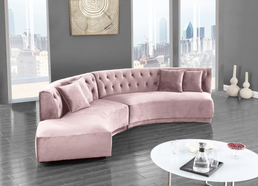 Karmen Velvet 2pc. Sectional