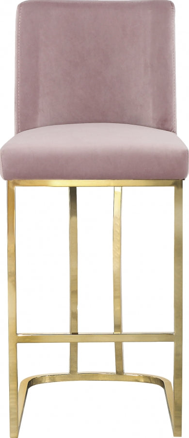 Haley Velvet Counter Stool