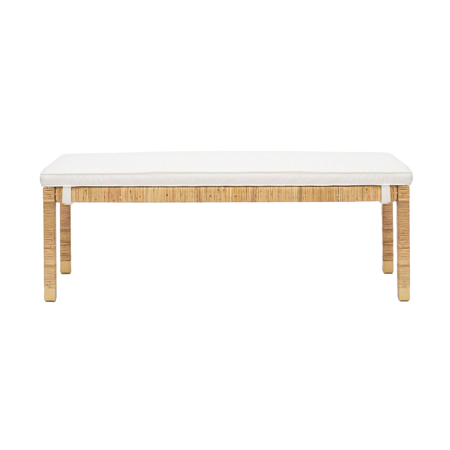 Amire Rattan Bench