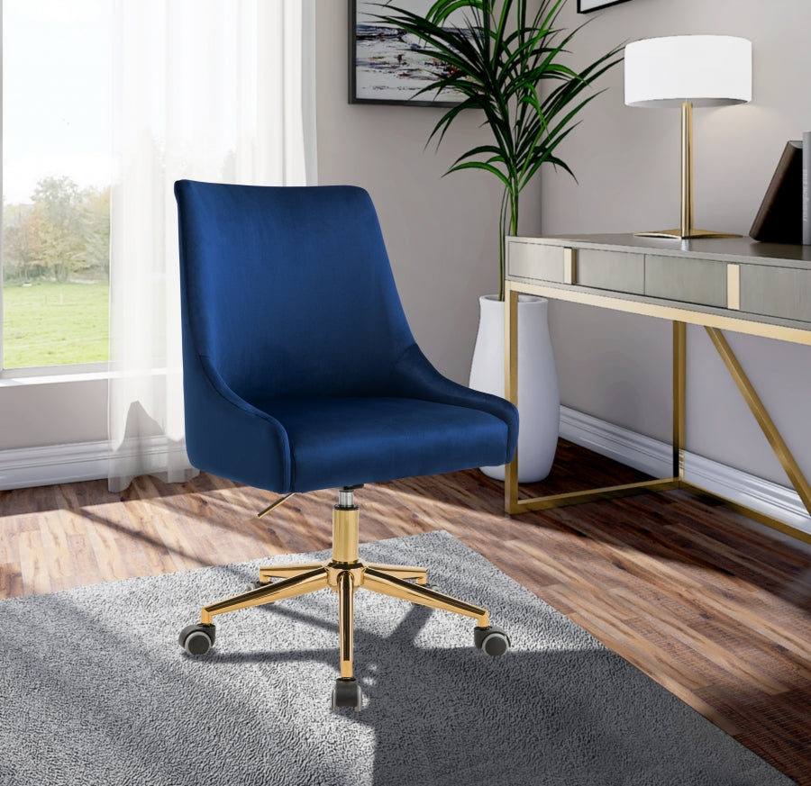 Kinley Velvet Office Chair