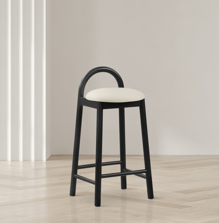 Carson Faux Leather Counter Stool