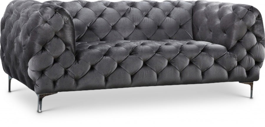 Merrier Velvet Loveseat