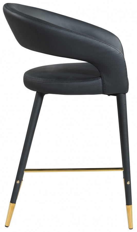 Desani Faux Leather Stool