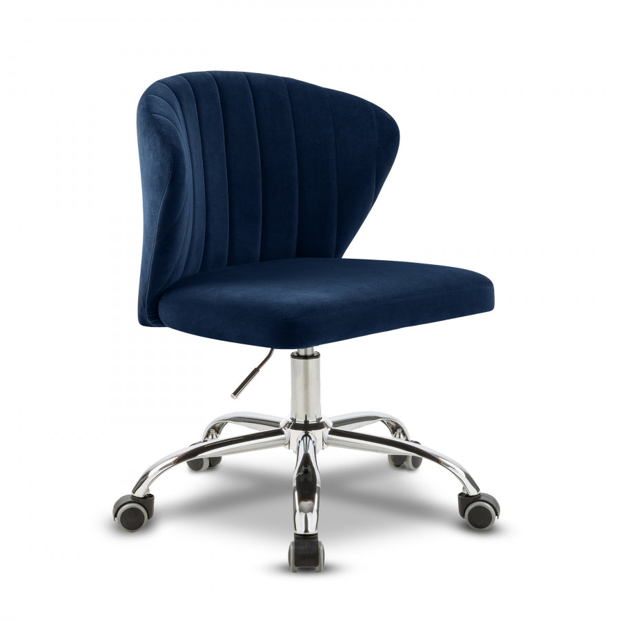 Faris Velvet Office Chair