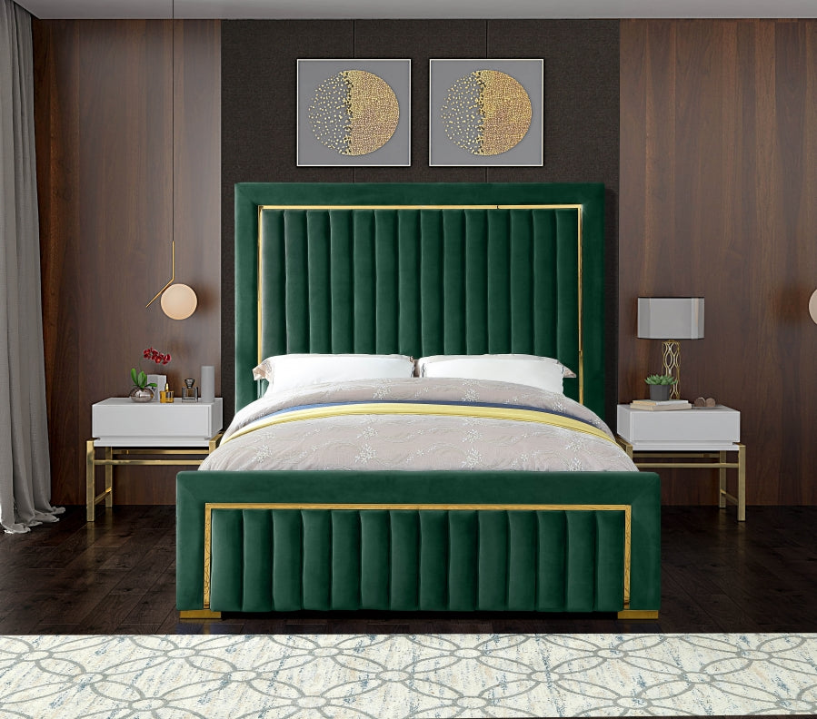 Dami Velvet Bed