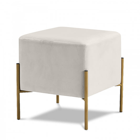 Isan Velvet Stool | Ottoman