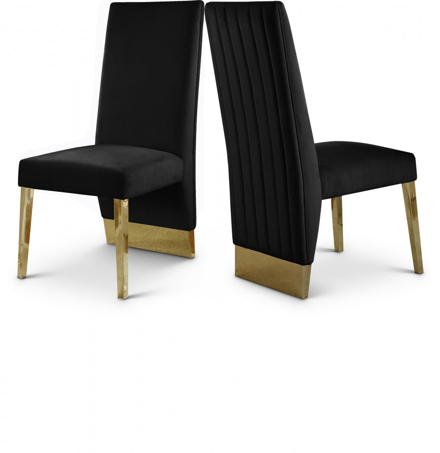 Paris Velvet Dining Chair (Set of 2)