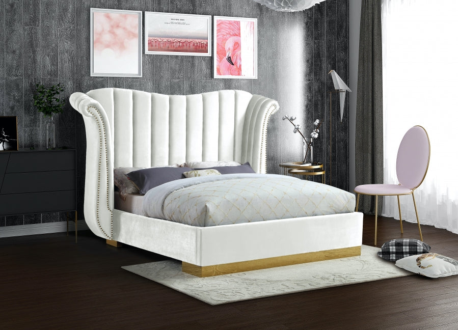 Forlo Velvet Bed