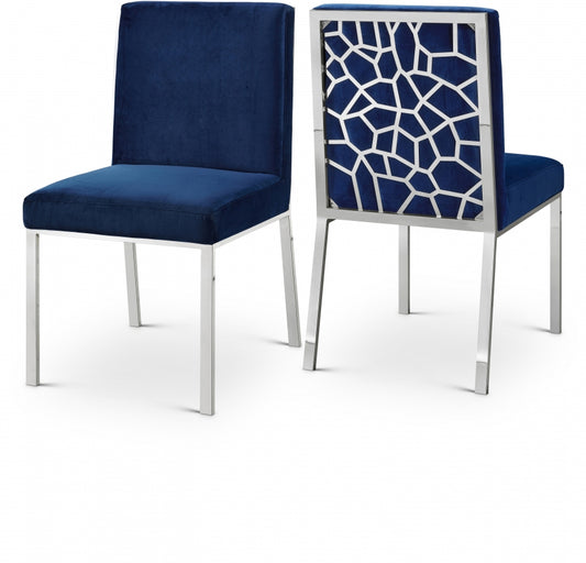 Olivia Velvet Dining Chair (Set of 2)