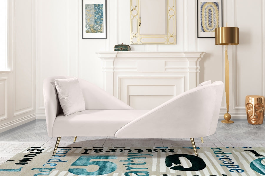 Vian Velvet Chaise