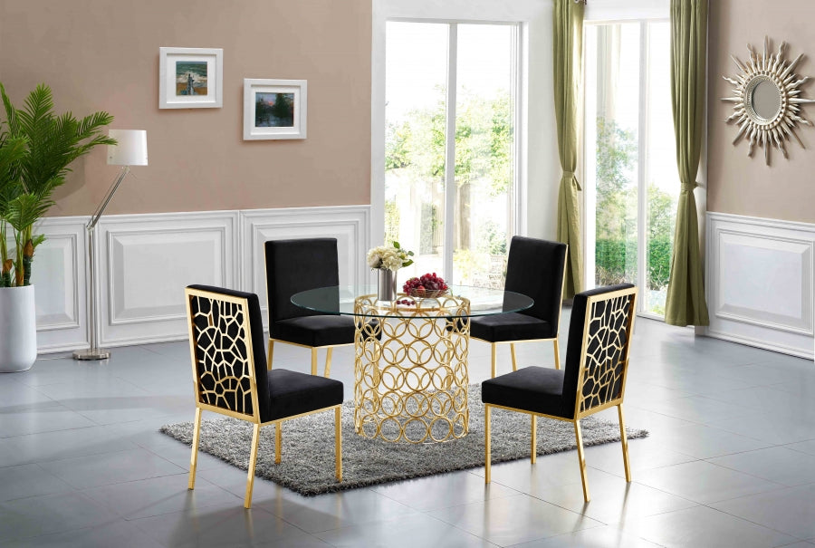 Olivia Velvet Dining Chair (Set of 2)