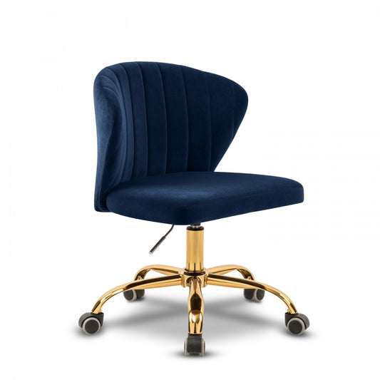 Faris Velvet Office Chair