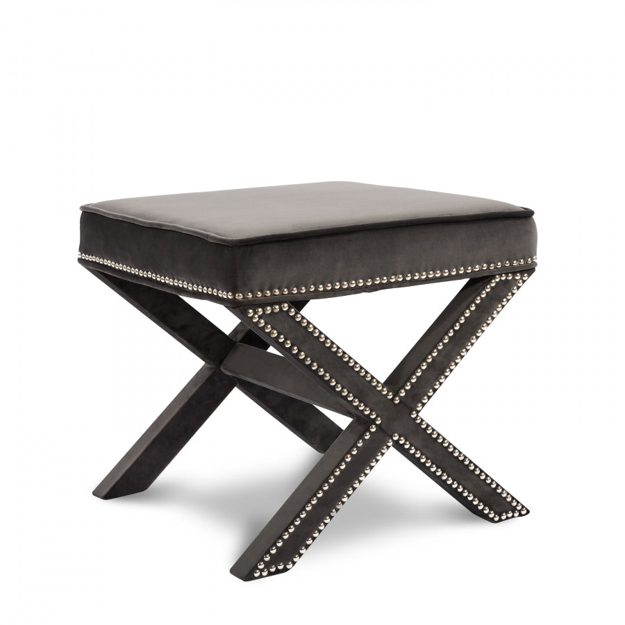 Napa Velvet Stool | Ottoman