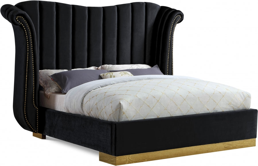 Forlo Velvet Bed