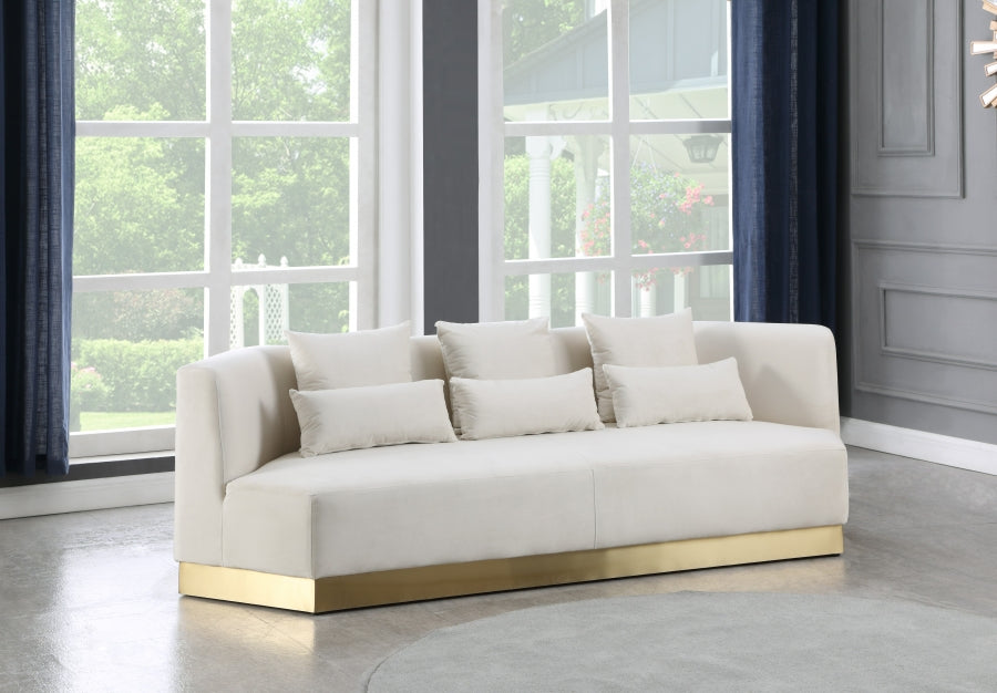 Miko Velvet Sofa