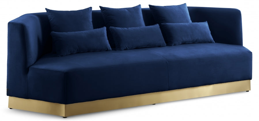 Miko Velvet Sofa