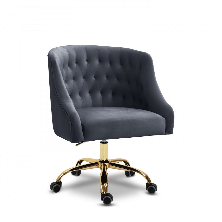 Ardi Velvet Office Chair