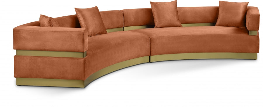 Bailey Velvet Sectional