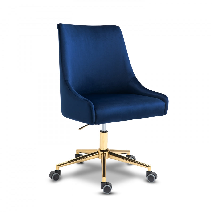 Kinley Velvet Office Chair