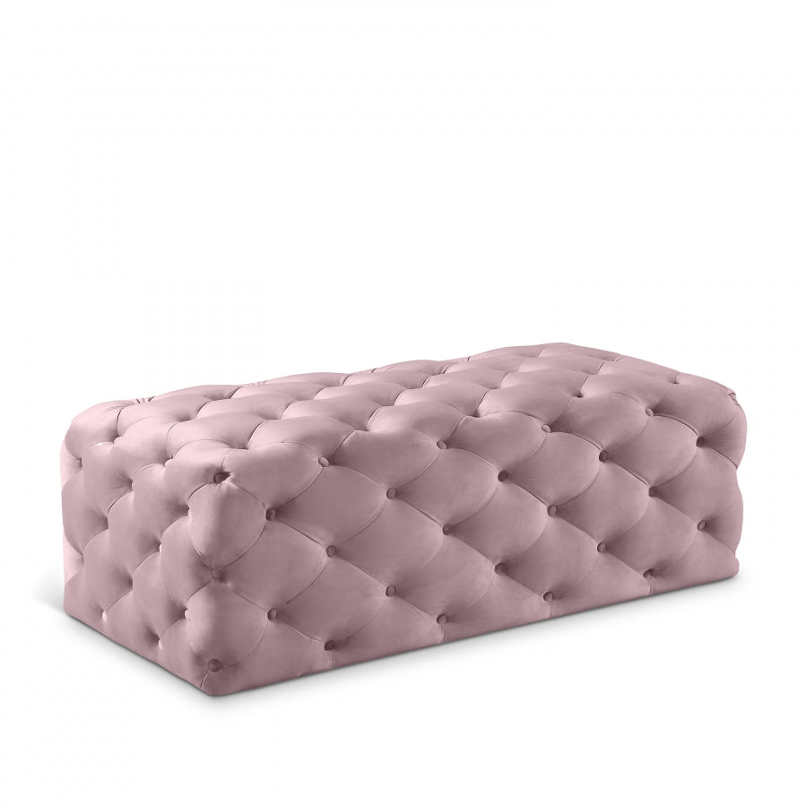 Cadet Velvet Bench | Ottoman