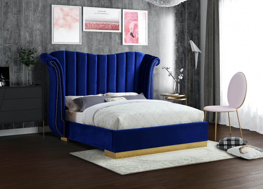 Forlo Velvet Bed