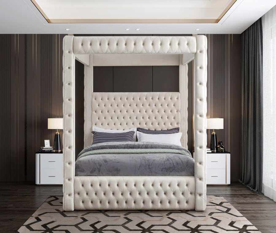 Grande Velvet Bed