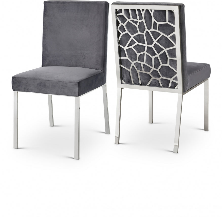 Olivia Velvet Dining Chair (Set of 2)