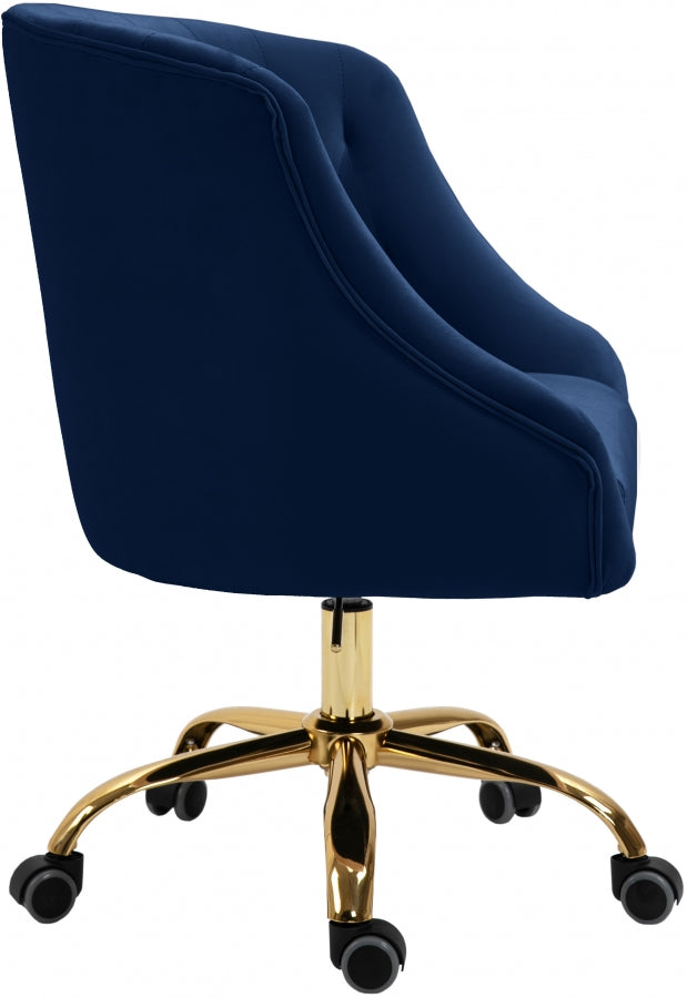 Ardi Velvet Office Chair