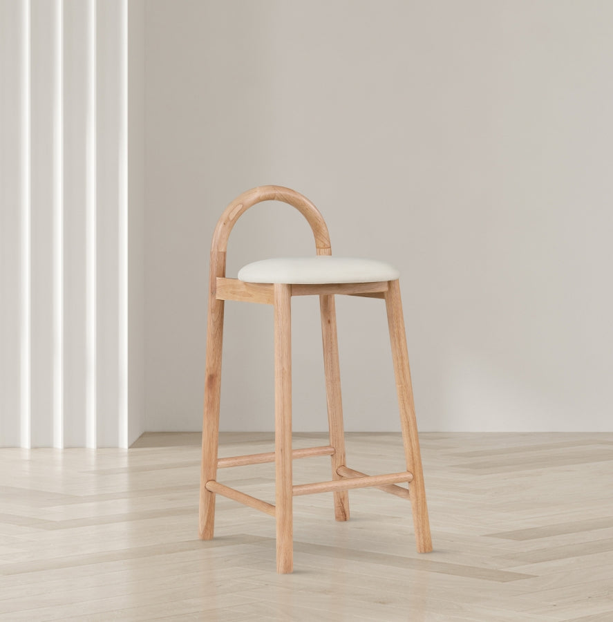 Calson Faux Leather Counter Stool