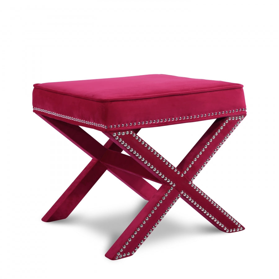 Napa Velvet Stool | Ottoman