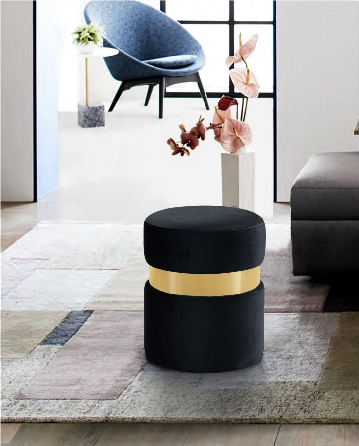 Holly Velvet Stool | Ottoman