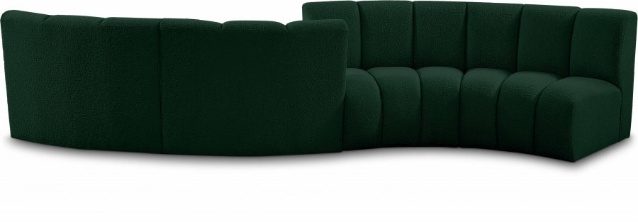 Infinity Boucle Fabric 4pc. Sectional