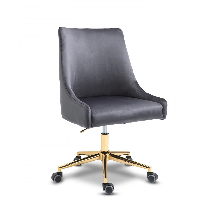 Kinley Velvet Office Chair