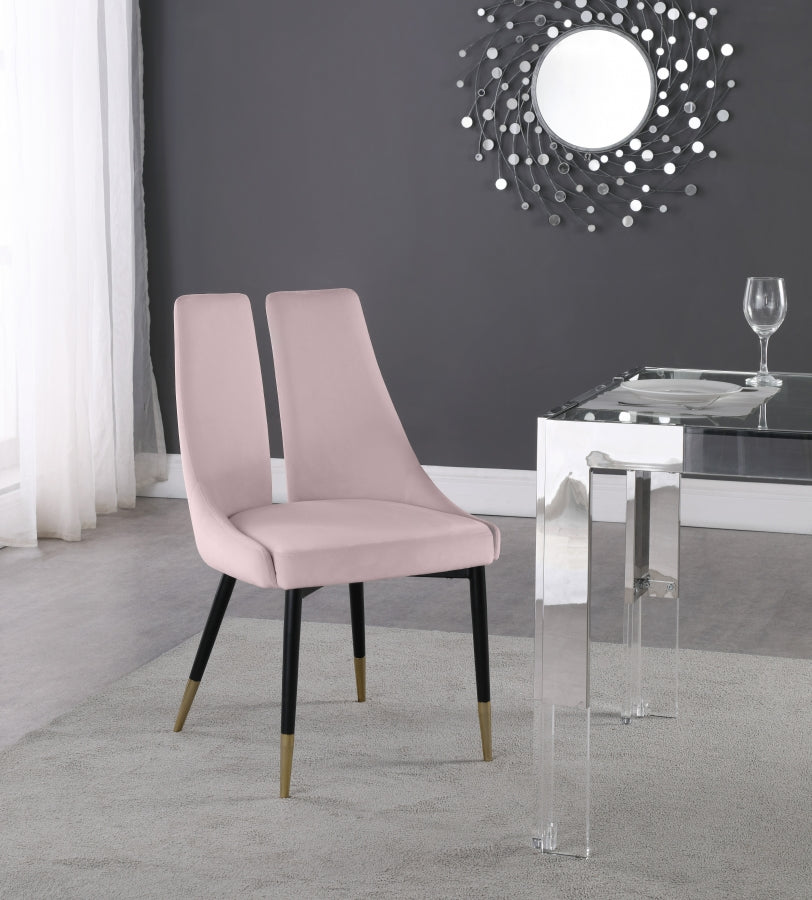 Stella Velvet Dining Chair (Set of 2)