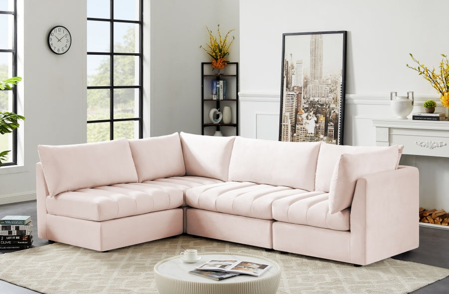 Jordan Velvet Modular Sectional