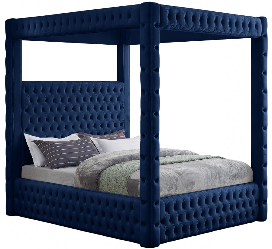 Grande Velvet Bed