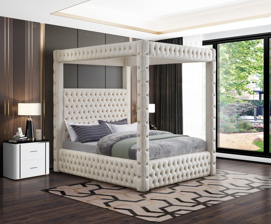 Grande Velvet Bed